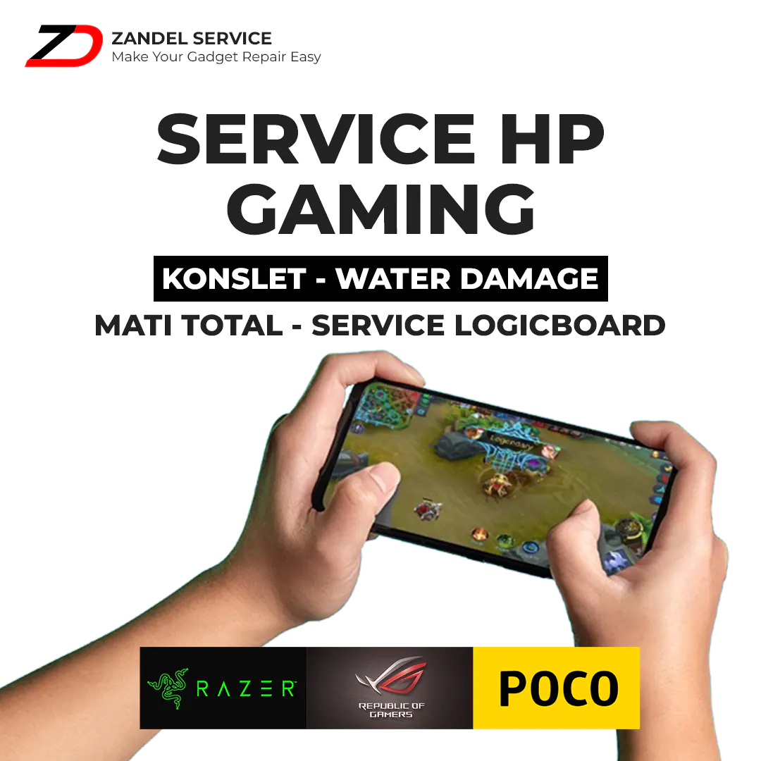 ZANDEL - SERVICE HP GAMING ANDROID ROG PHONE RAZER XIAOMI POCO