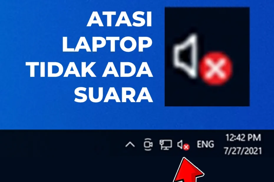 ZANDEL - CARA MENGATASI LAPTOP TIDAK ADA SUARA